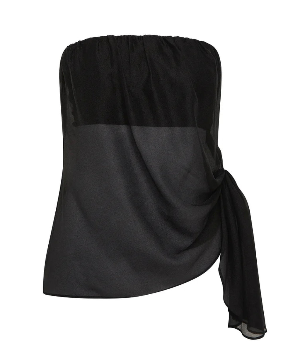 Luna strapless black top