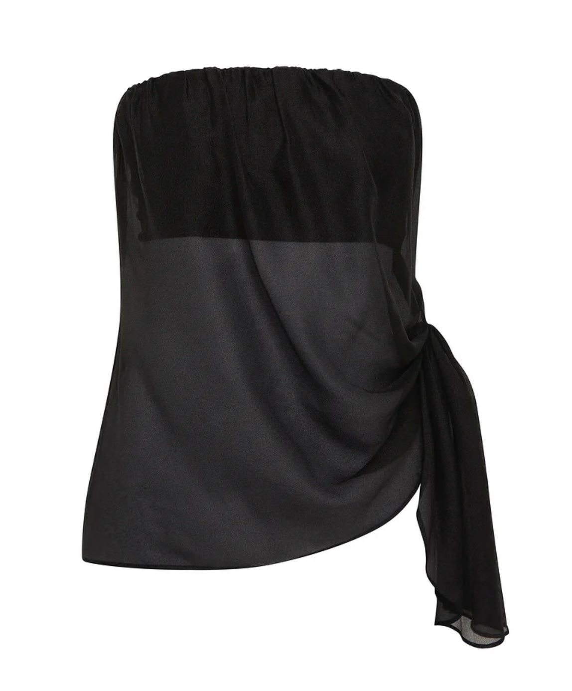 Luna strapless black top