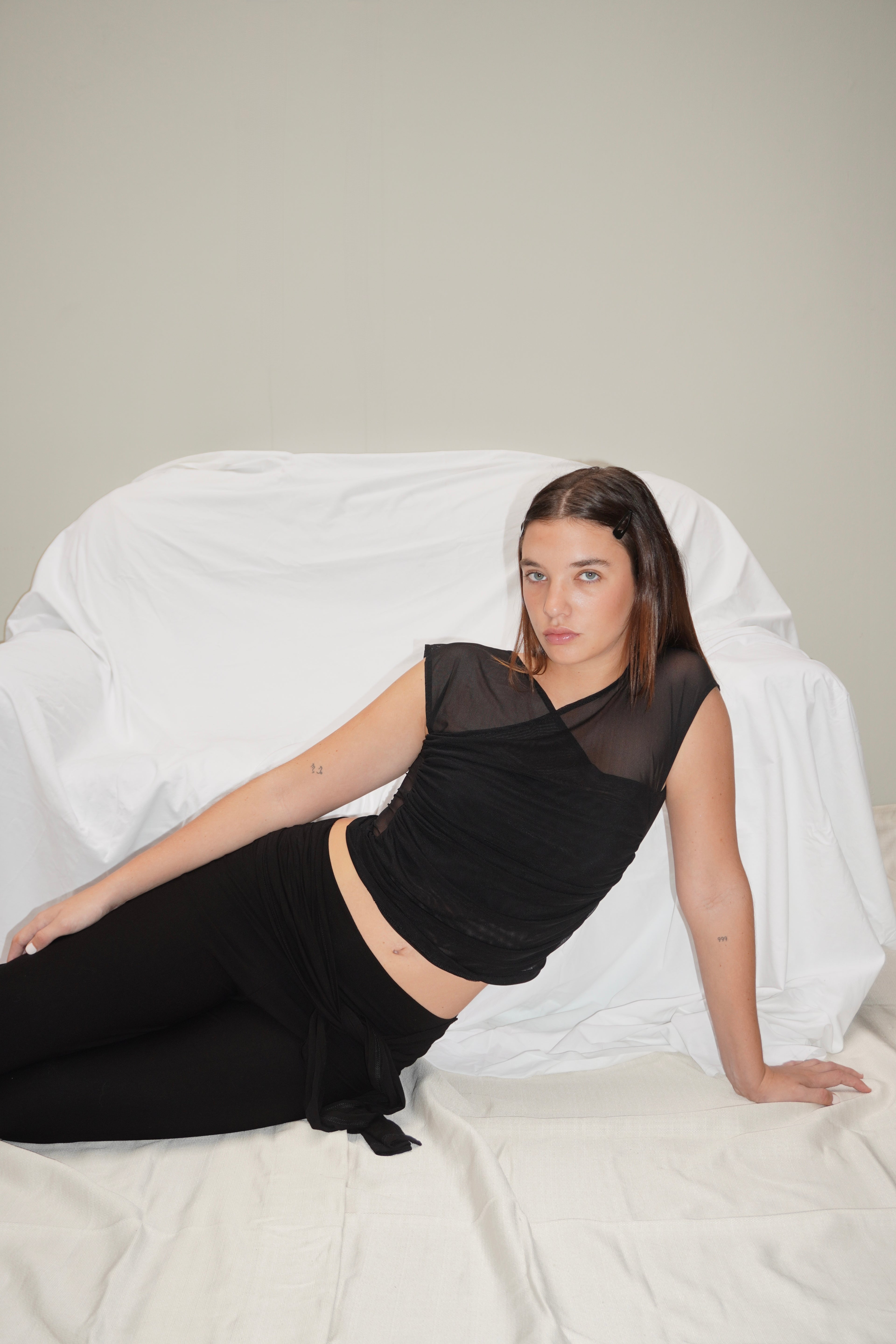 Clara Top in black