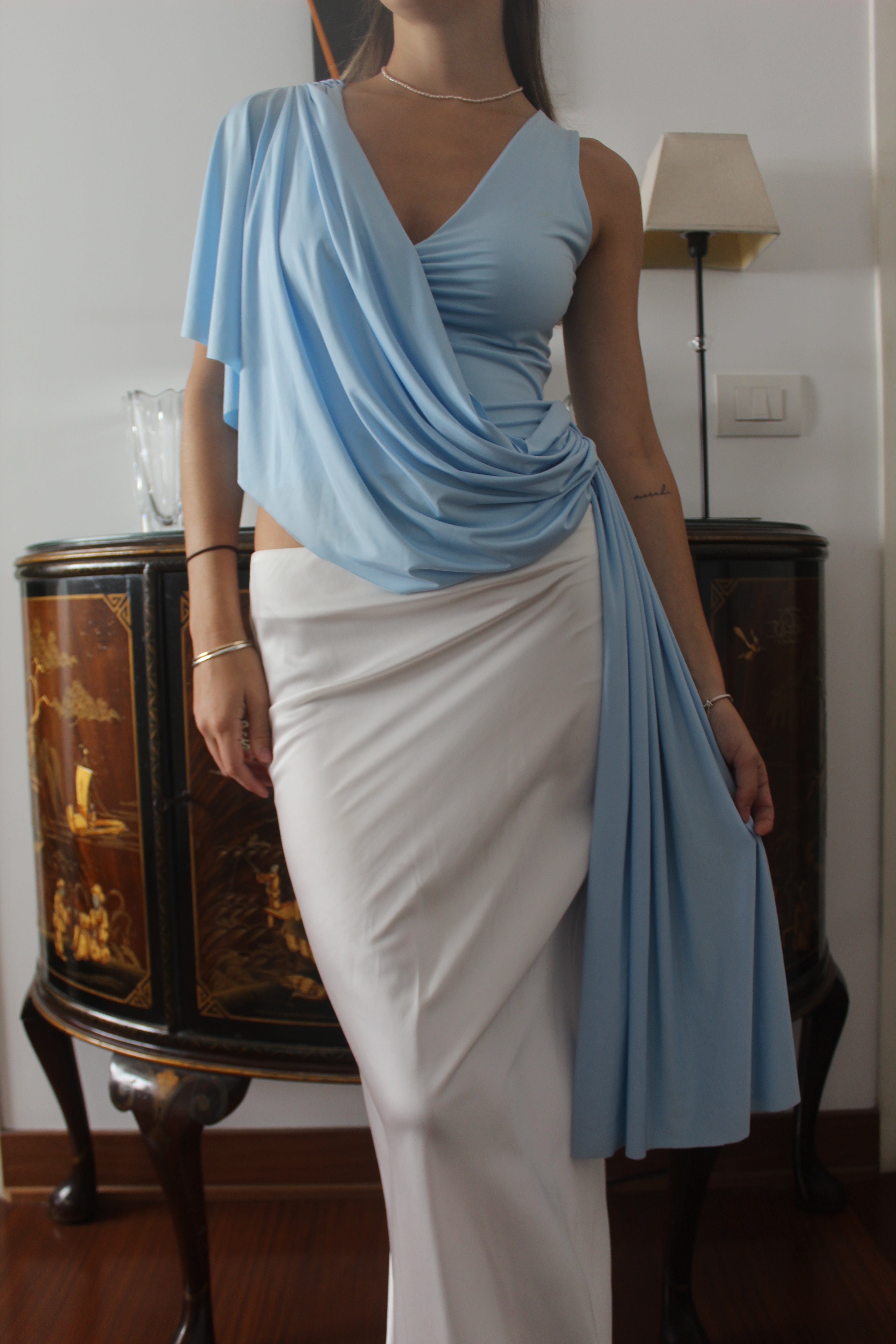 Hazel Top Blue